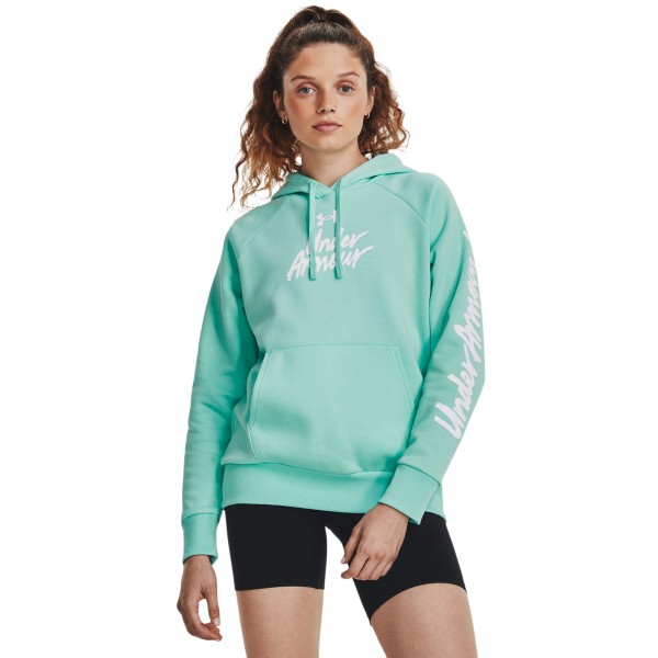 UNDER ARMOUR RIVAL FLEECE GRAPHIC HDY 1379609-361 ΓΥΝΑΙΚΕΙΑ 